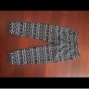 J. Crew Geometrical Pattern Jogger